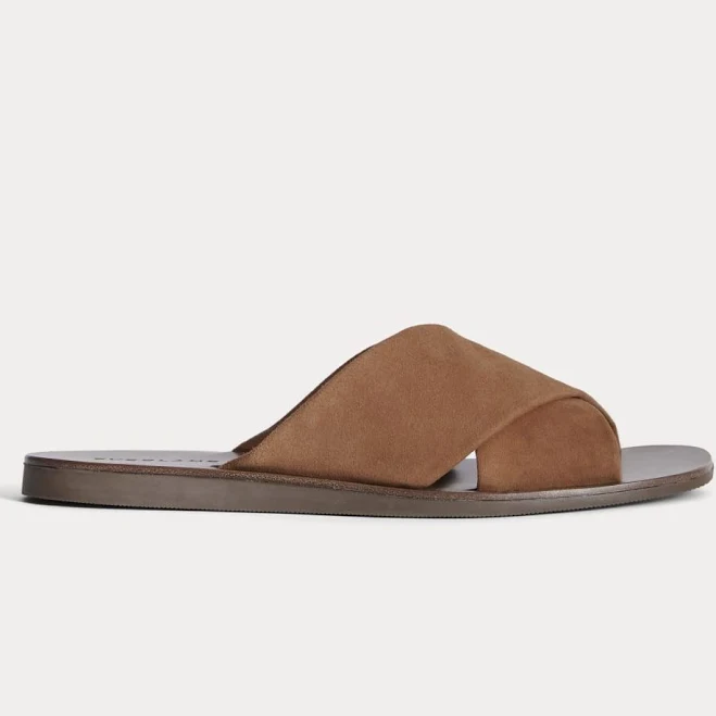 Everlane Day Crossover Suede Sandal