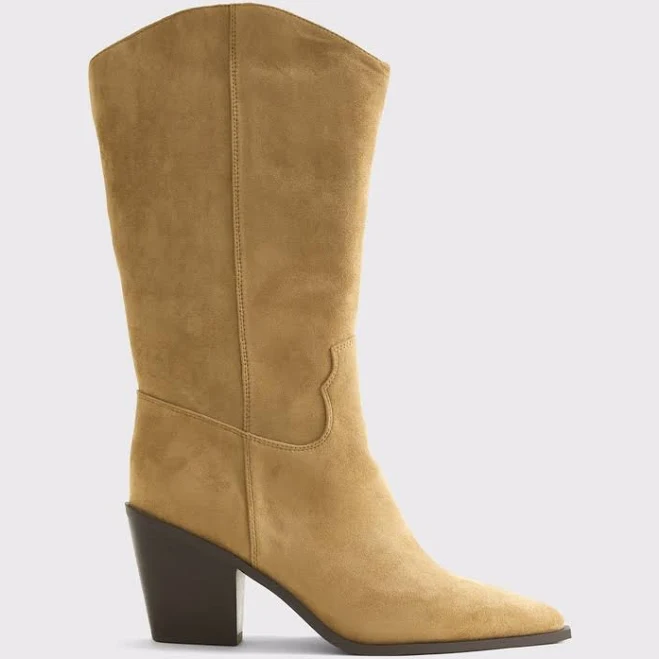 Abercrombie & Fitch Women's Western Vegan Suede Boots