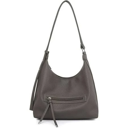 Small Shoulder Bag for Women, Classics Vegan Soft PU Leather Satchel Purses Multi-pocket Ladies Crossbody Bags, Women's, Size: One size, Gray