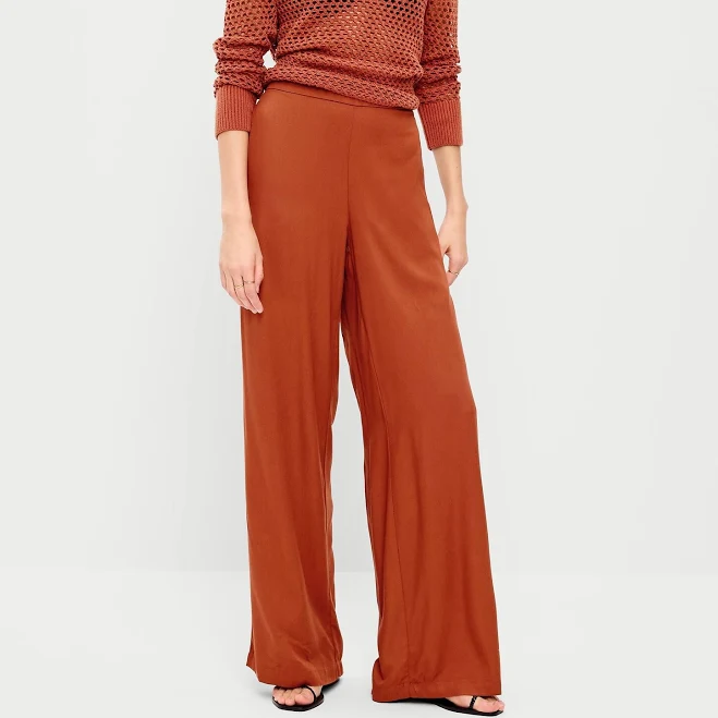Old Navy Women's High-Waisted Playa Wide-Leg Pants