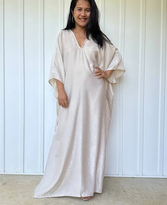 Luxurious Satin Kaftan Caftan