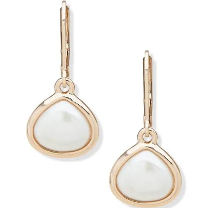 Anne Klein Pearl Drop Earrings