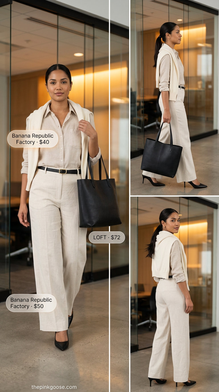 28 Chic Summer Linen Business Casual Outfits for Women in 2026 You'll Actually Love