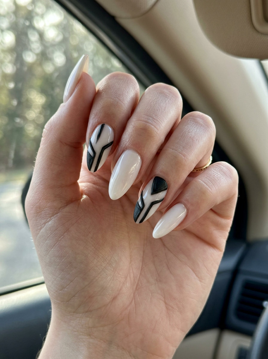 almond summer nails 2026 for fair skin outfit idea - fashion styling inspiration
