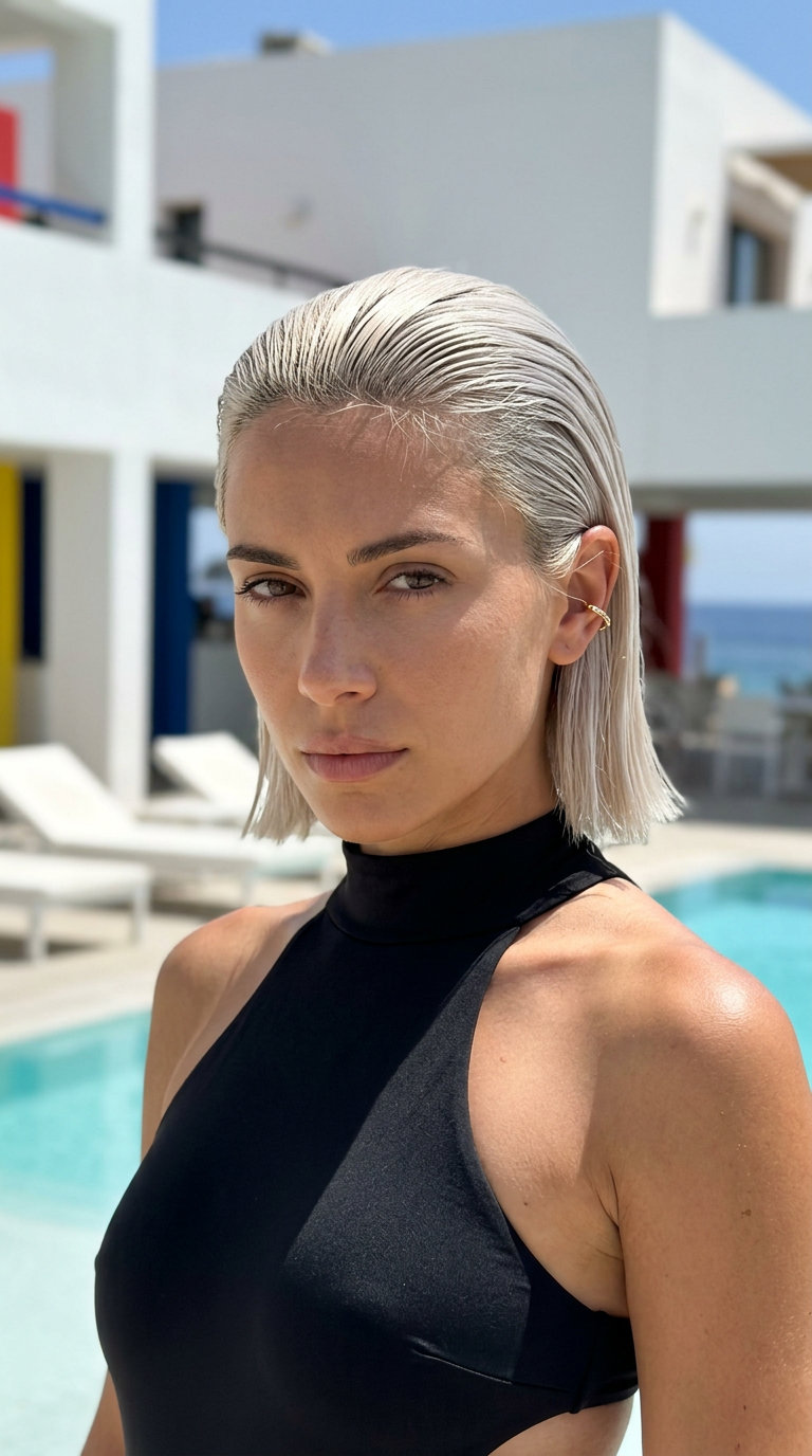 Pool day hairstyles summer 2026 - Style Inspiration Pool day hairstyles summer 2026 outfit idea - fashion styling inspiration