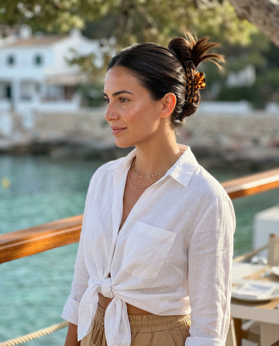 Pool day hairstyles summer 2026 - Style Inspiration Pool day hairstyles summer 2026 outfit idea - fashion styling inspiration