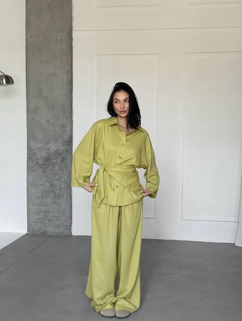 matching set 3-Piece Linen Set Etsy - UAchoice $193.05