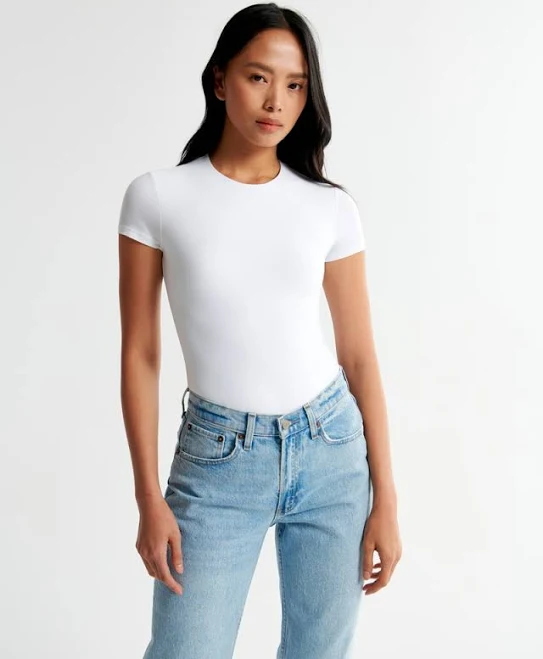 bodysuit Abercrombie & Fitch Women's Soft Matte Bodysuit Abercrombie & Fitch $14.97