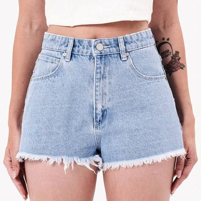 shorts Abrand Jeans Women's High-Waisted Relaxed Denim Shorts PacSun $21