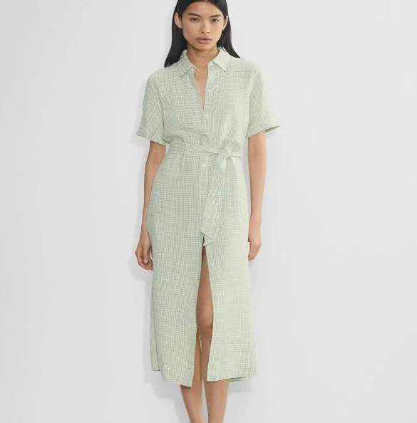 dress Aritzia Wilfred Eleta Linen Maxi Dress Aritzia $117.6