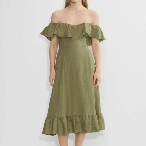 two piece set Aritzia Wilfred Women's Marmion Linen Dress Aritzia $168
