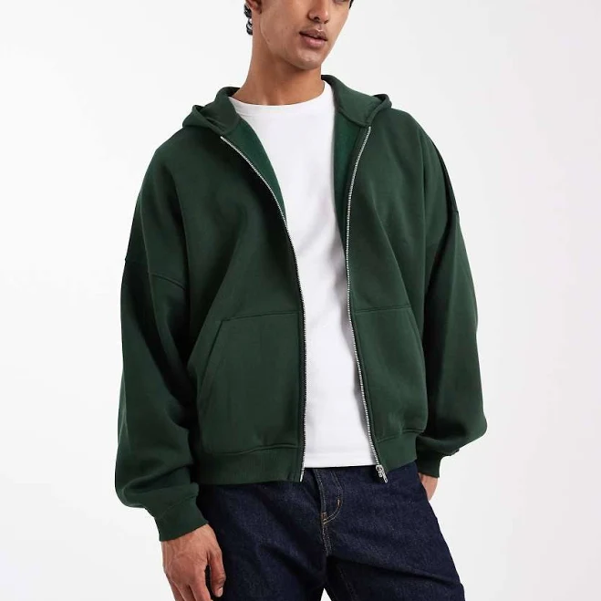 hoodie ASOS Design Essentials Extreme Oversized Zip Up Hoodie ASOS $49.99