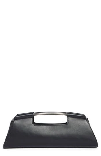 bag BCBG Curved Hardware Handle Clutch Nordstrom Rack $34.97