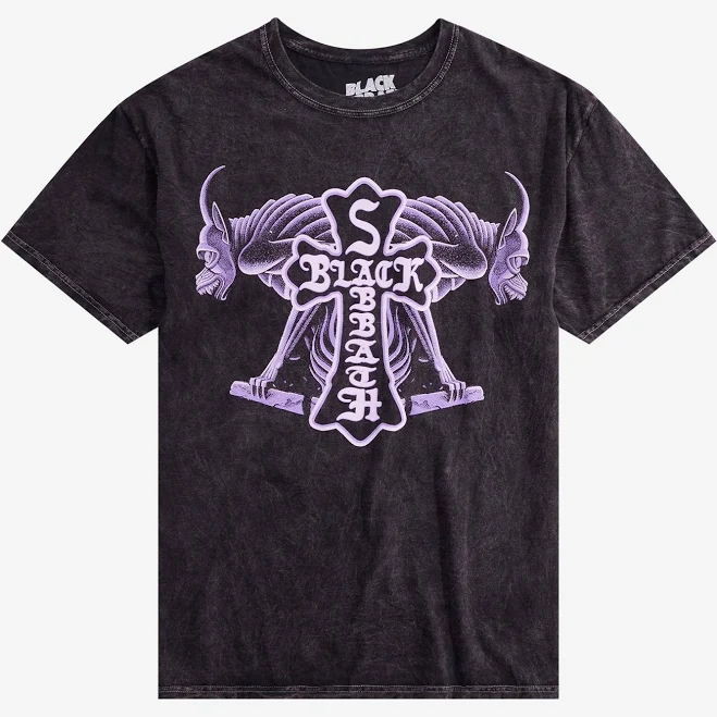 top Black Sabbath Gargoyles Graphic T-Shirt Hot Topic $20.72