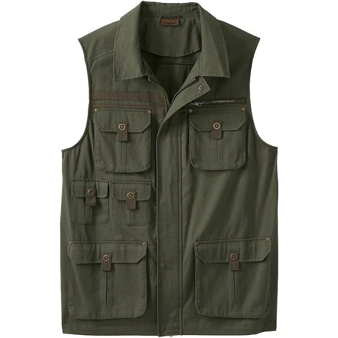 vest Boulder Creek Men's Big & Tall 9-Pocket Twill Utility Vest Kohl's $102.59
