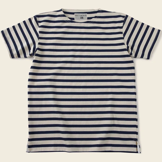 top Bronson Mfg French Sailor Breton Stripe T-Shirt Bronson Mfg Co $24.99