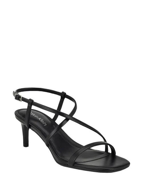 shoes Calvin Klein Women's Ishaya Strappy Low Stiletto Sandals Nordstrom $99