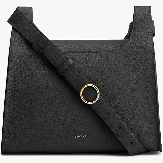 bag Cuyana Women's Double Loop Pebbled Leather Crossbody Bag Cuyana $428