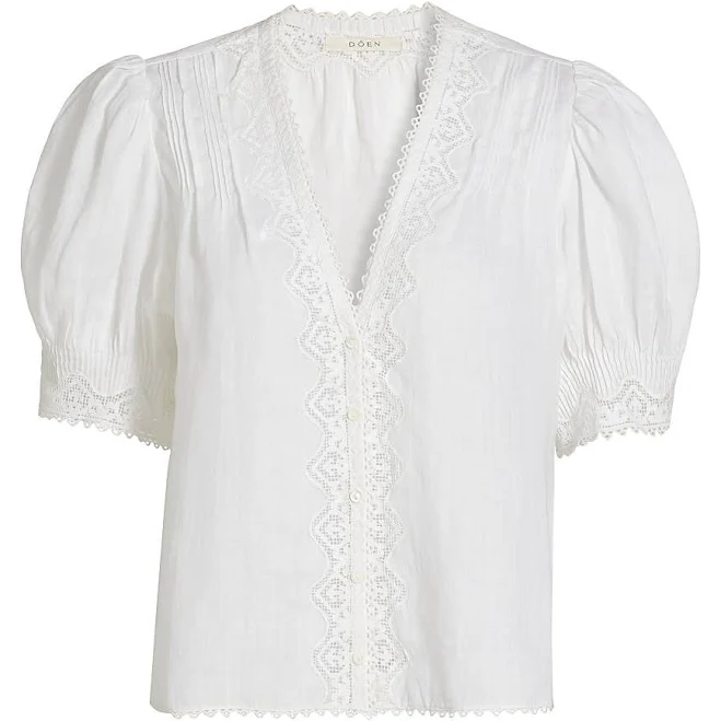 top DÔEN Women's Brigitta Top Saks Fifth Avenue $298