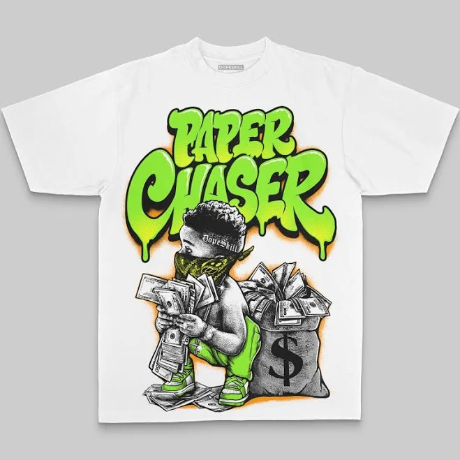 top Dopeskill Oversize Paper Chaser Boy T-Shirt DopeSkill Brand $34.99