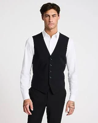 vest Express Men's Slim Washable Wool-Blend Suit Vest Express $73.5