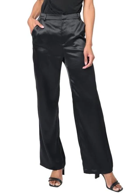 pants Gibsonlook Women's Lindsey Wide-Leg Satin Pants Nordstrom $109
