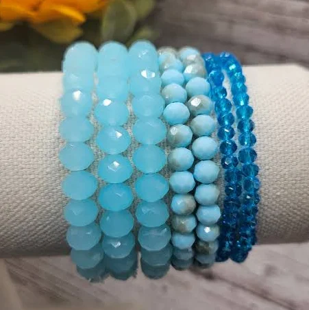 accessory Glass Bead Bracelet Etsy - Seller $20.99