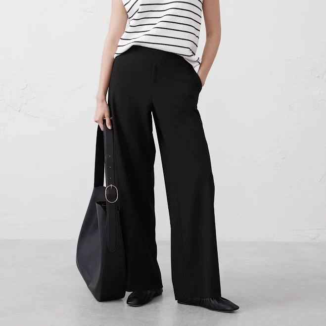 pants Hayden Wide-Leg Pants Banana Republic Factory $60