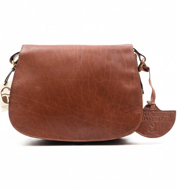 bag Irish Leather Glynn Saddle Bag Skellig Gift Store $140.73