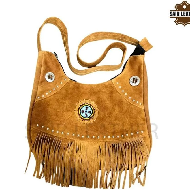 bag Italian Real Suede Leather Fringe Crossbody Bag Etsy - Seller $109.49