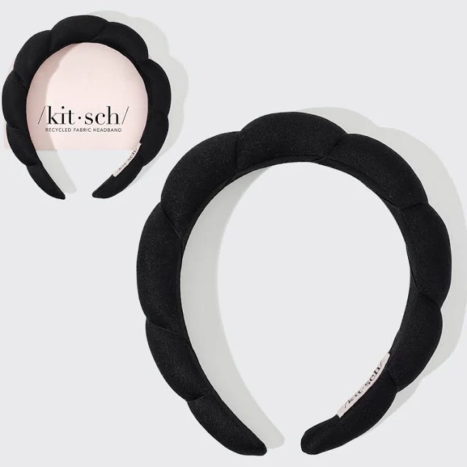 accessory Kitsch Recycled Fabric Puffy Headband Kitsch $8.4
