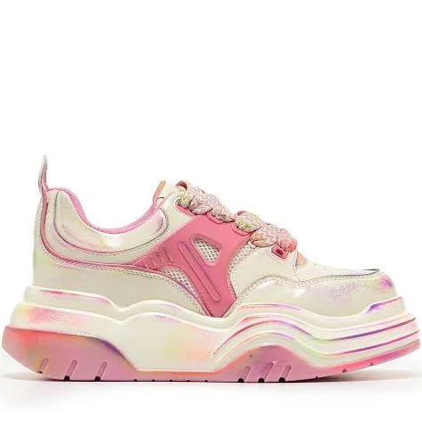 shoes KOI Kaleidoscopic Platform Trainers Dolls Kill $119
