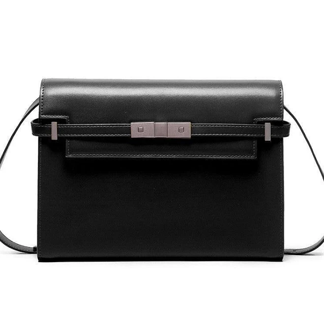 bag Leather Minimal Box Crossbody Bag Alexel Crafts $127.55