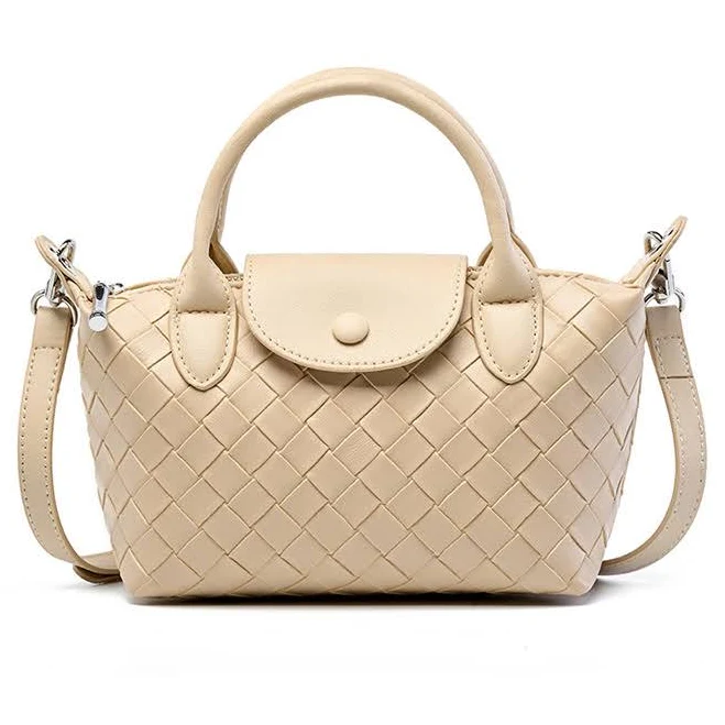 bag Leather Woven Mini Crossbody Bag Baginning $58.99