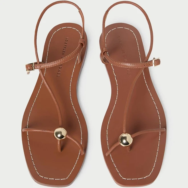 shoes Loeffler Randall Women's Lara Strappy Flat Sandals Loeffler Randall $275