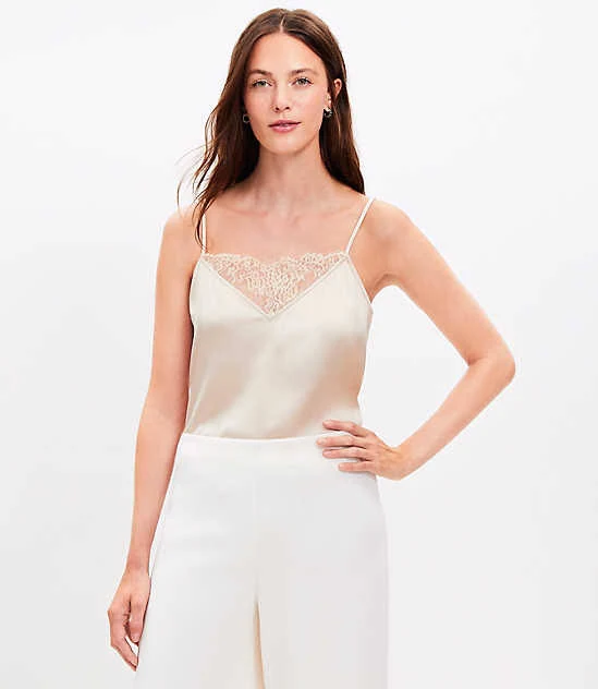 top Loft Women's Lace Cami Top LOFT $17