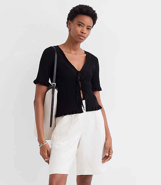 shorts Loft Women's Linen Blend Bermuda Shorts LOFT $34.97
