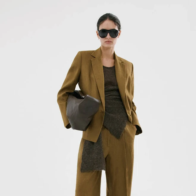 blazer MANGO Women's Linen Suit Blazer shop.mango.com $119.99