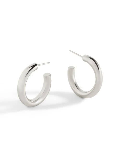 accessory Mint & Lily Women's Bold Hoop Inspirational Earrings in 925 Sterling Silver Nordstrom $71