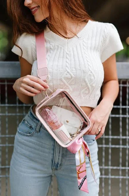 bag Modern and Chic Alex Clear Mini Crossbody Modern and Chic $22.99