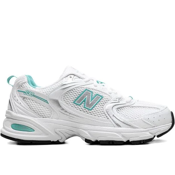 shoes New Balance - 530 "White/Teal" sneakers - men - Calf Leather/Fabric/Fabric/Polyurethane/Rubber - 6 farfetch.com $151