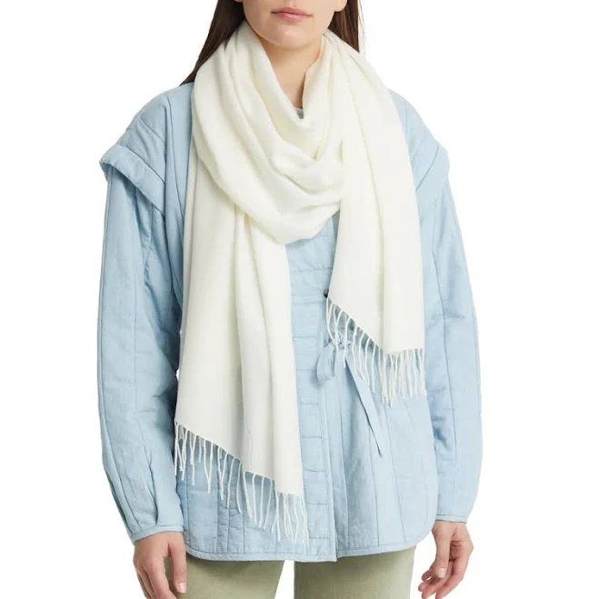 accessory Nordstrom Tissue Weight Wool & Cashmere Scarf Nordstrom $99