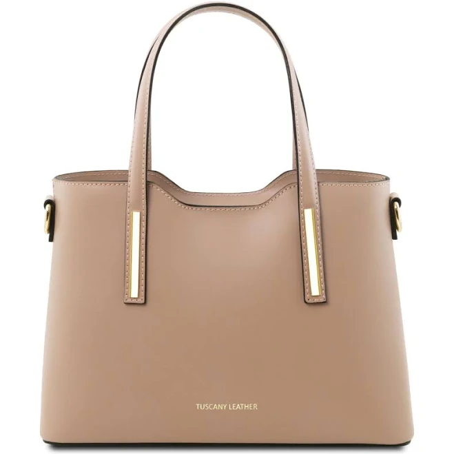 bag Olimpia Italian Leather Tote Small Tuscany Leather $130.81
