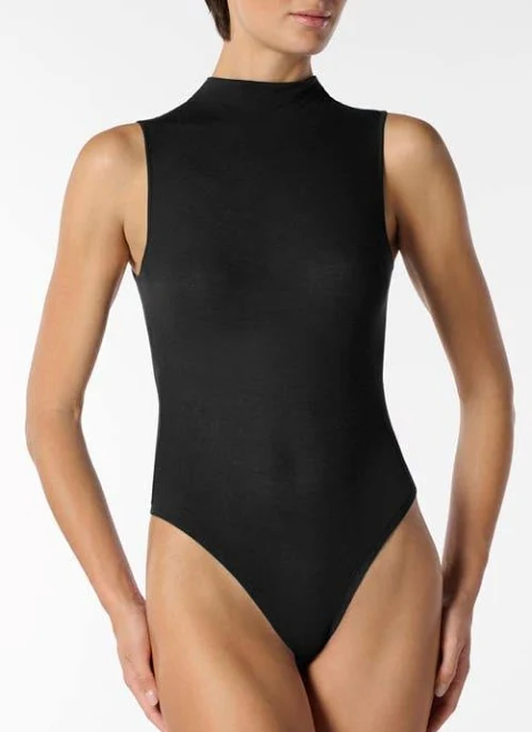 bodysuit Oroblu Women's Perfect Line Funnel Neck Sleeveless Bodysuit Nordstrom $80