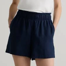 co-ord set Quince Women's European Linen High Waisted Shorts Quince $32