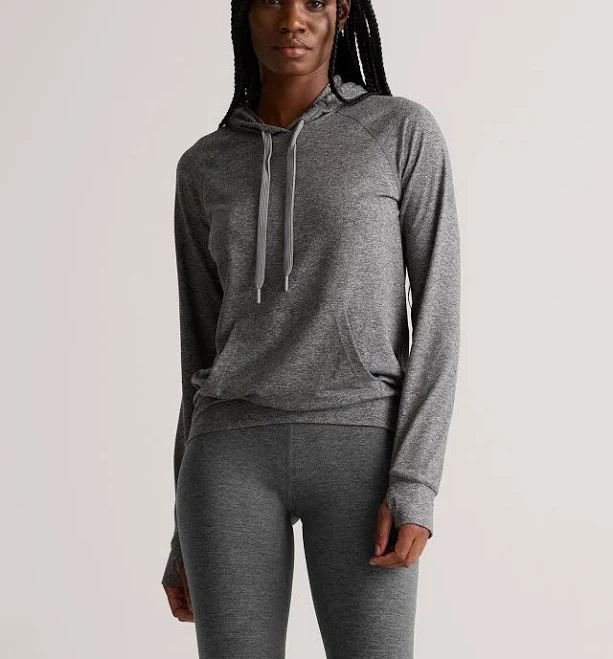 top Quince Women's Flowknit Performance Pullover Hoodie Quince $39.9