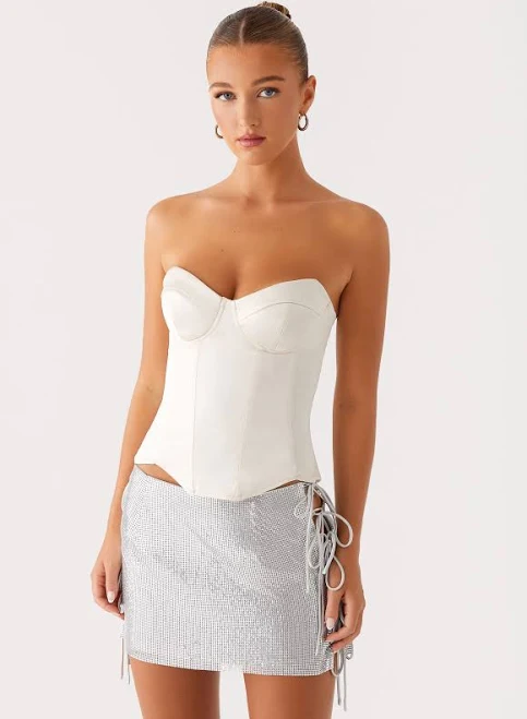 corset top Radar Satin Corset Peppermayo - US $68