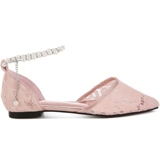shoes rag & Co. Women's Seymor Faux Pearl Tie Strap Flat Sandals Macy's $59.49