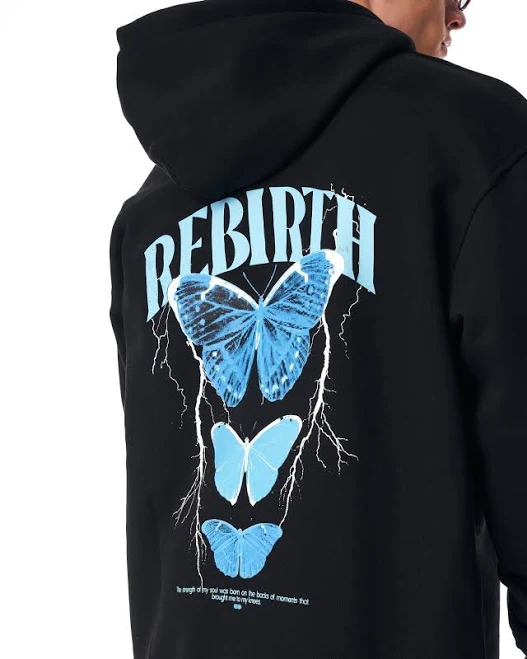 top Rebirth Oversized 3D Printed Hoodie Martin Valen $70.21