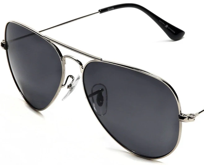 accessory SAMBA Shades Unisex Classic Aviator Sunglasses with Grey Lens sambashades.com $25